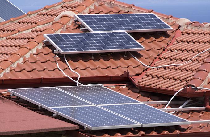 Подключение солнечных батарей на крыше