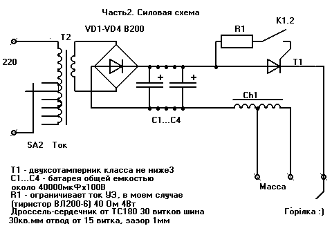 Полуавтомат сварочный «спутник».