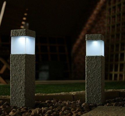 Садовые фонари для подсветки