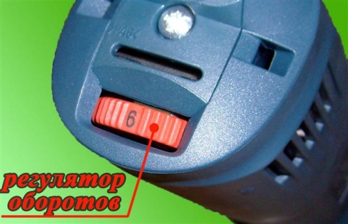 Регулятор скорости вращения диска на болгарке