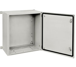 ZPAS WZ-2285-01-06-011 Шкаф электрический, серия SWN, 500х400х210 (ВхШхГ), c монтажной панелью (аналог SMN1-10), IP65, цвет серый (RAL 7035) (SWN-2285-1-3-6)