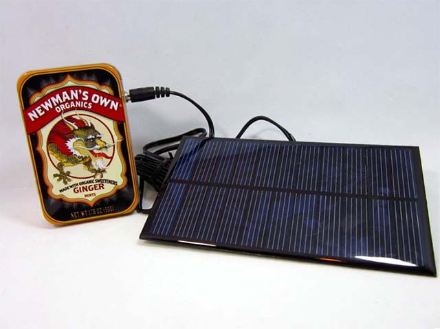 Универсальная самодельная USB зарядка на солнечных батареях