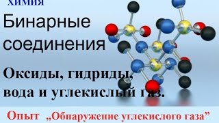 ХИМИЯ.Бинарные соединения. Оксиды,гидриды, вода и углекислый газ.