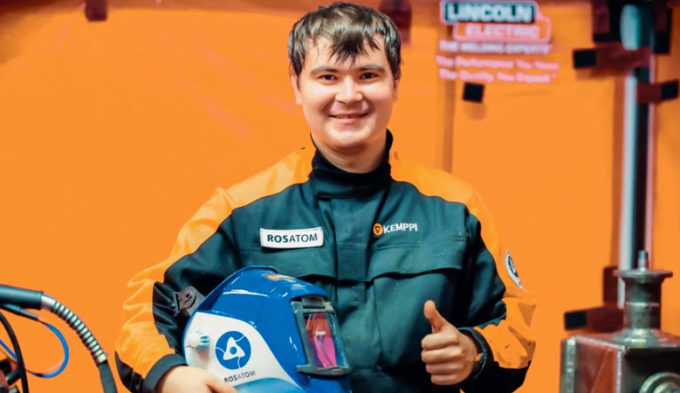 Вадим Миндигалиев из Озерска на чемпионате сварщиков EuroSkills 2016